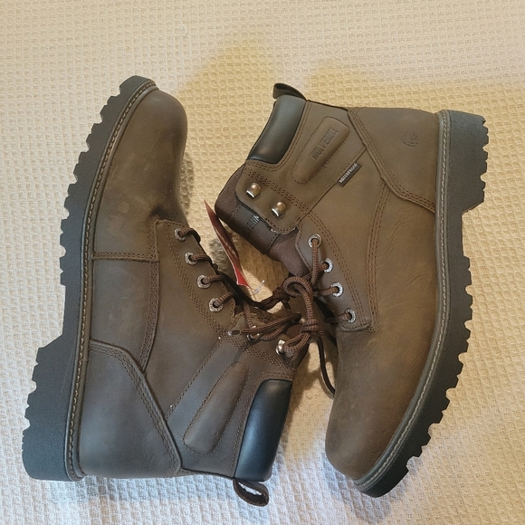 Wolverine Men's Brown Leather Boots - Picture 7 of 14